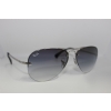 Ray‑Ban RB3449 9129/0S Unisex Semi‑Rimless Aviator