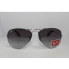 Ray‑Ban RB3449 9129/0S Unisex Semi‑Rimless Aviator
